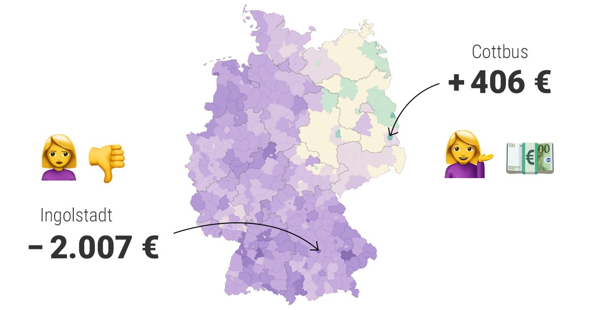 Gehaltsvergleich: Wo Frauen Mehr Verdienen Als Männer